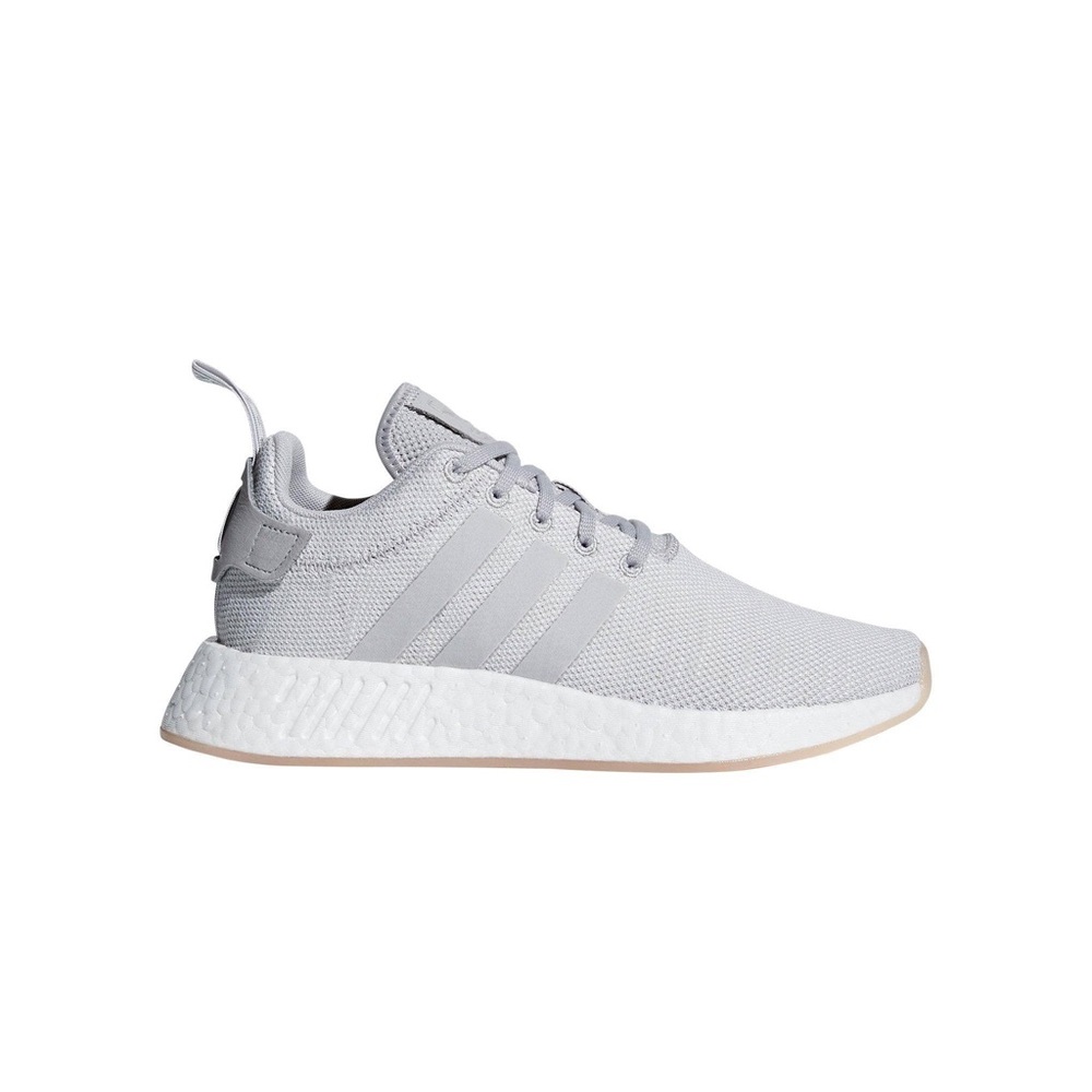 Adidas NMD r2 Shoes in Grey and Crystal White